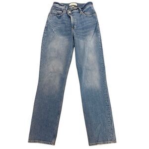 Abercrombie & Fitch Blue Straight Leg Jeans